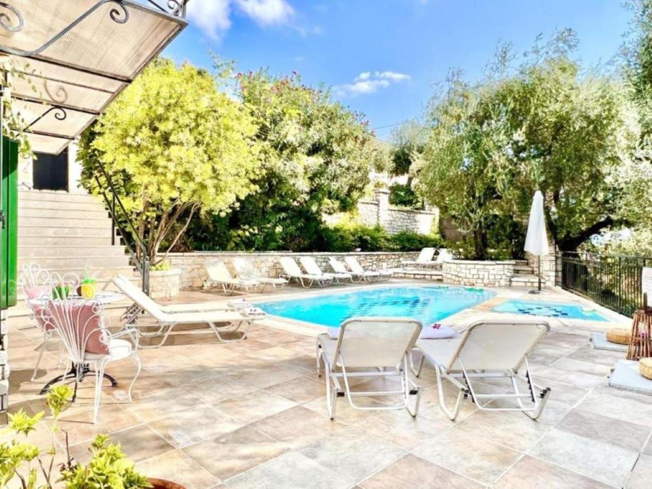 Villa Aphrodite Nissaki ニサキオン エクステリア 写真
